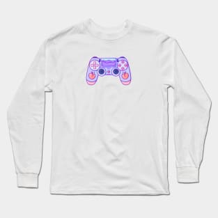 Peachy Gaming Controller Long Sleeve T-Shirt